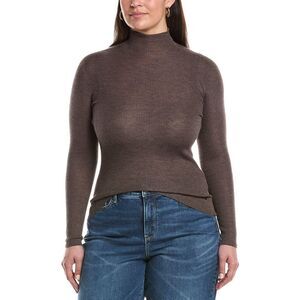 Akris Womens Cashmere & Silk-Blend Sweater, Brown